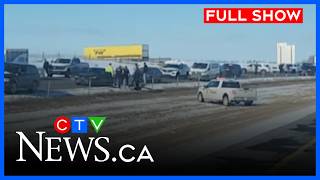 Man dead after being shot on QEII while driving | CTV News Edmonton at Five for March 16, 2026