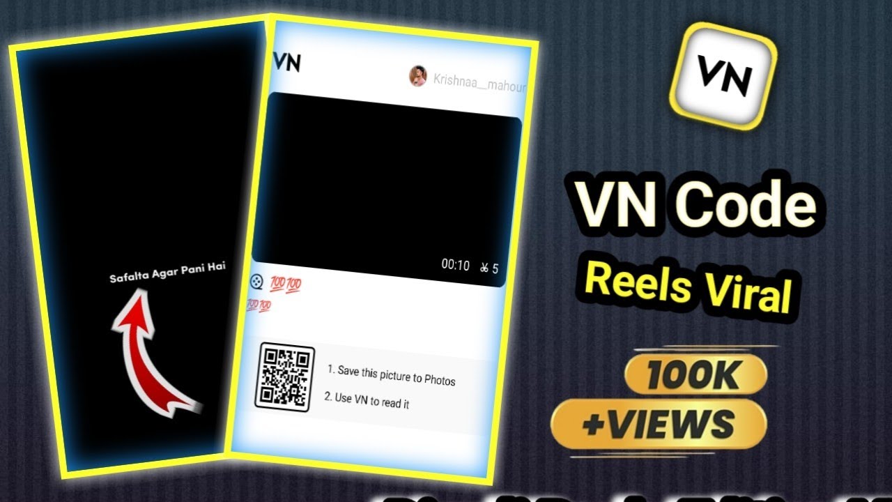 Vn Code VN Code Templet Reels kaise Edit Kare || How To Make Viral Reels Edit ...