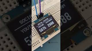 ESP32 Live YouTube & Instagram Counter 🔥 OLED API Display #diy #youtubeshorts #tutorial