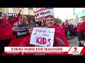 Teachers announce third strike | 7NEWS
