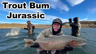 Fly Fishing in Patagonia:  Trout Bum Jurassic at Lago Strobel