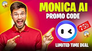 Monica AI Promo Code 😱|Grab Exclusive 75%OFF Monica Ai | Monica Ai Discount Code | Monica Ai screenshot 5