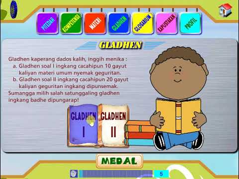 Contoh Aplikasi Multimedia Interaktif Bahasa Jawa Materi Geguritan