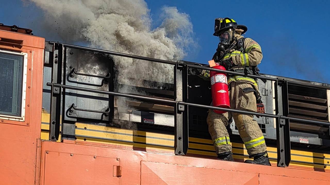 Train Passing Through Brainerd Catches on Fire | Lakeland News