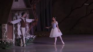 ジゼルの登場「ジゼル」13/26　第1幕、アラーエワ&ワーニャ/ Entry of Giselle"Giselle" Act.1, Alaeva & Vanya