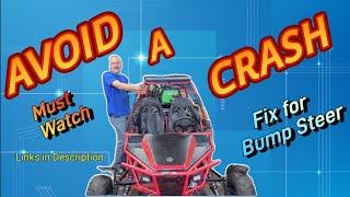 How to Eliminate Bump Steer with No Parts on Vicatti Batman Kandi Viper Go Kart Buggy