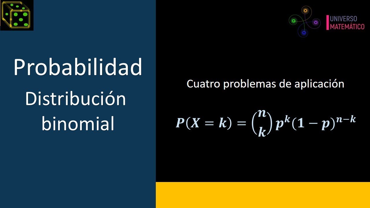 Aplicaciones de la distribución binomial YouTube Aplicaciones de la distribución binomial YouTube