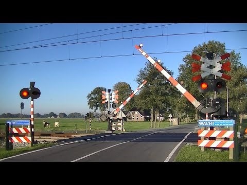 Spoorwegovergang Staphorst // Dutch railroad crossing