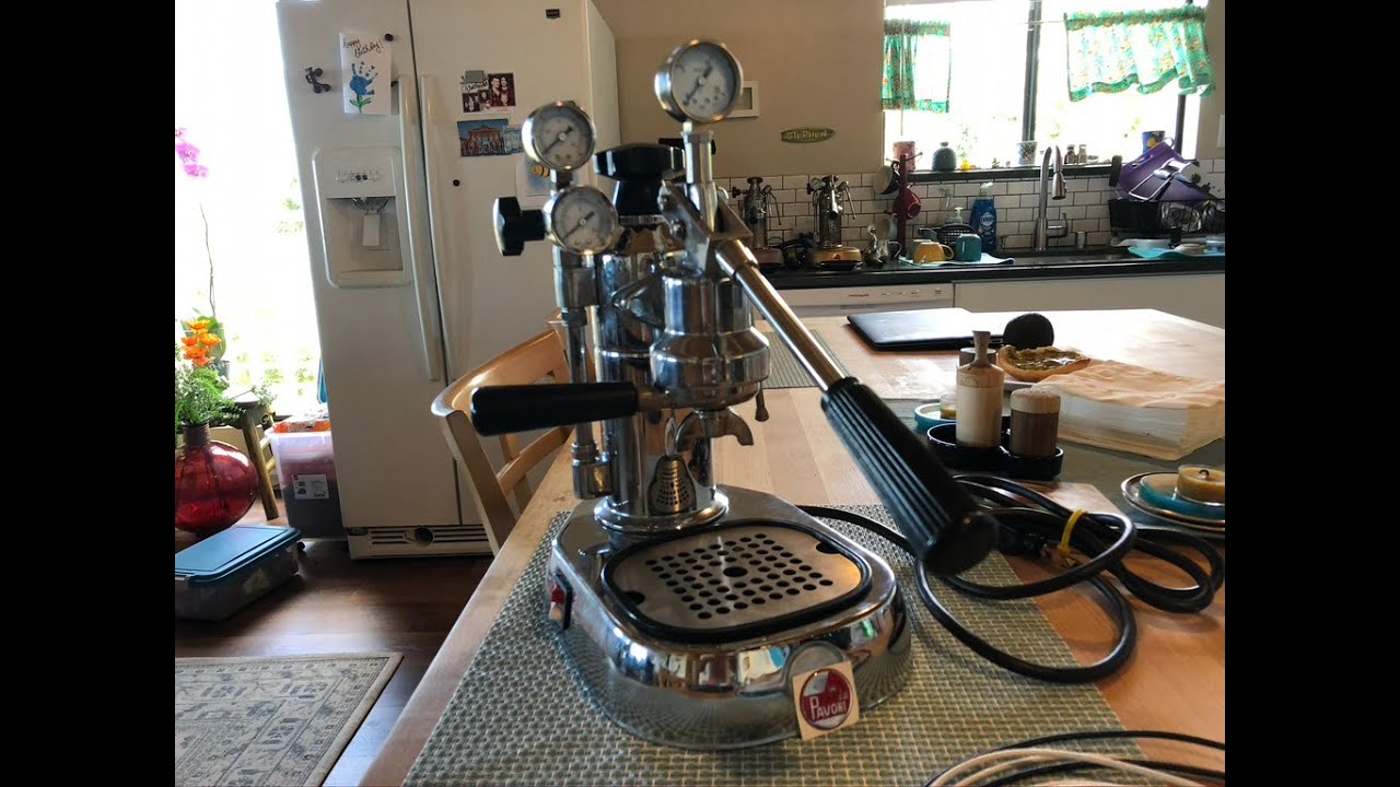 La Pavoni Espresso Machine Final Assembly YouTube