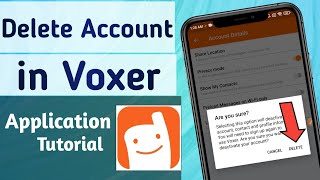 How to Delete Account in Voxer Walkie Talkie Messenger App screenshot 4