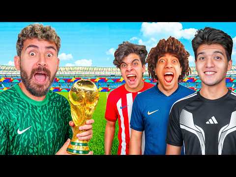تحدي كرة القدم مع اليوتيوبرز في أكاديمية الكابيتانو ⚽🔥 #1