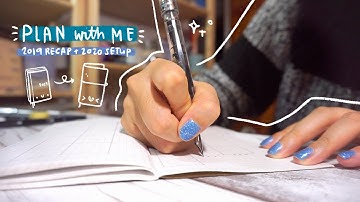 Setting up my 2020 Bullet Journal in a Traveler