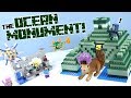 LEGO Minecraft The Ocean Monument Set 21136 Speed Build Review