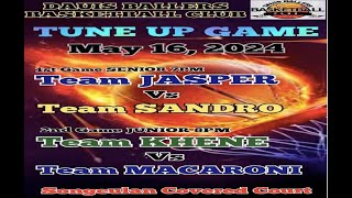 Live | TEAM KHENE vs TEAM MACARONI | DAUIS BALLERS CLUB TUNE UP GAME JUNIORS