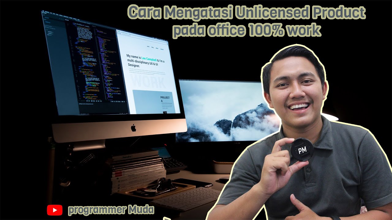 Cara Mengatasi Unlicensed Product pada Office 100% work 