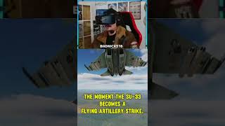 SU-33 becomes artillery in #DCS