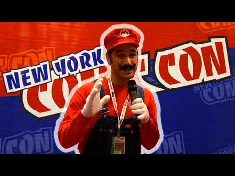 Super Mario Invades Comic Con!