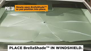 Sharper Image BrellaShade™ DeLuxe Windshield Sun Shade Umbrella