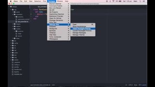How to enable go to class/method definition in Atom text editor? screenshot 4