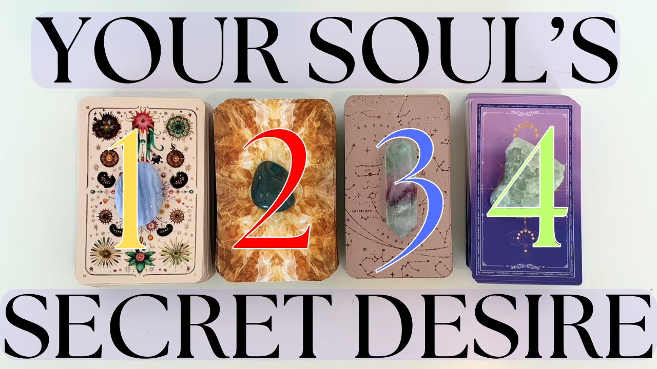 WHAT IS YOUR SOUL *ACTUALLY* CRAVING? YOUR SECRET DESIRE (Pick A Card) Tarot Reading