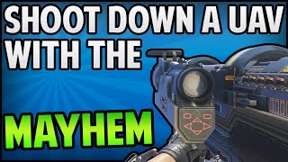 Call Of Duty Advanced Warfare - How To Shoot Down A UAV With The Mayhem! (COD AW TIPS!)