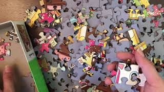 Shuffling Puzzle Pieces | ASMR screenshot 1