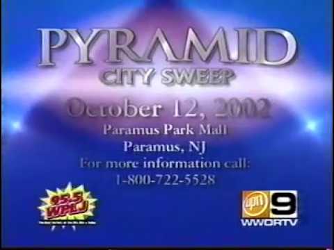 vintage helmet WWOR Pyramid City Sweep promo, 2002