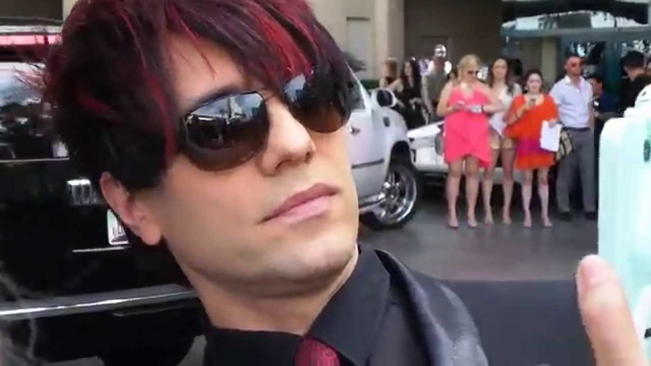 CRISS ANGEL arrives at the Billboard Awards