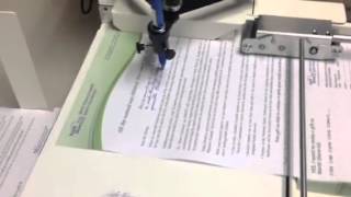 Autopen close up