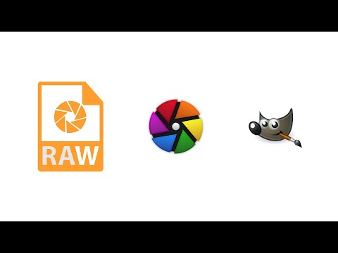 How to Open RAW Files in GIMP