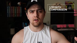 3 Month Comparison | Musclebox, Barbell Box, The Lift Box