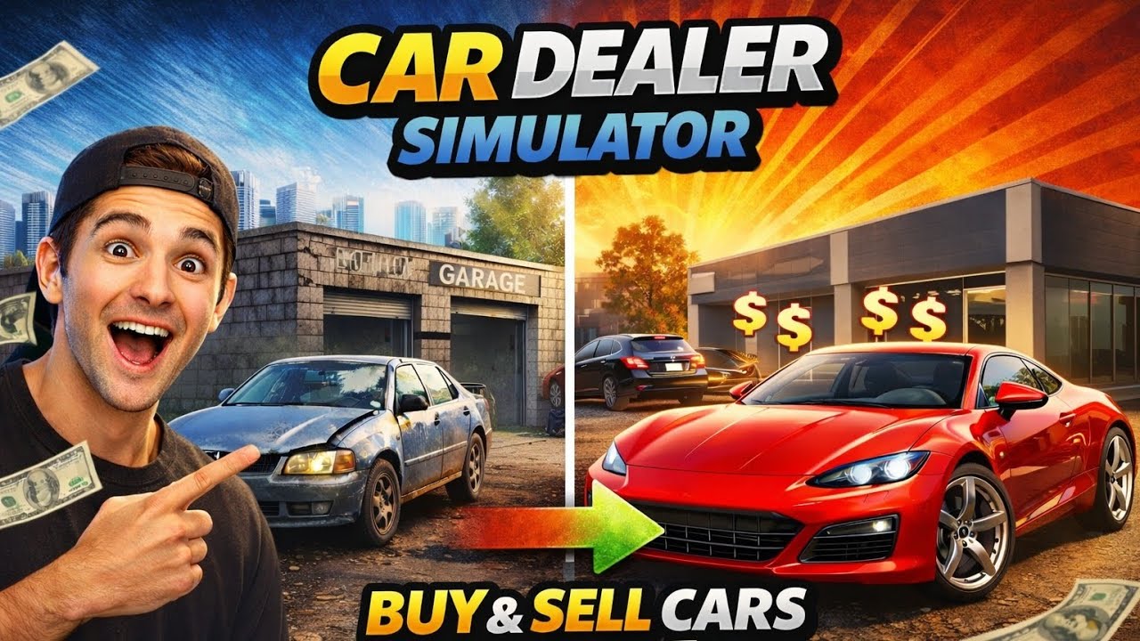 Car Dealer Simulator | Gameplay | Exploring map | Episode-1 