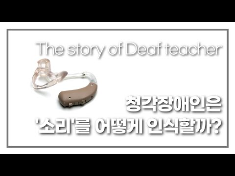 청각장애인은 소리를 어떻게 인식할까