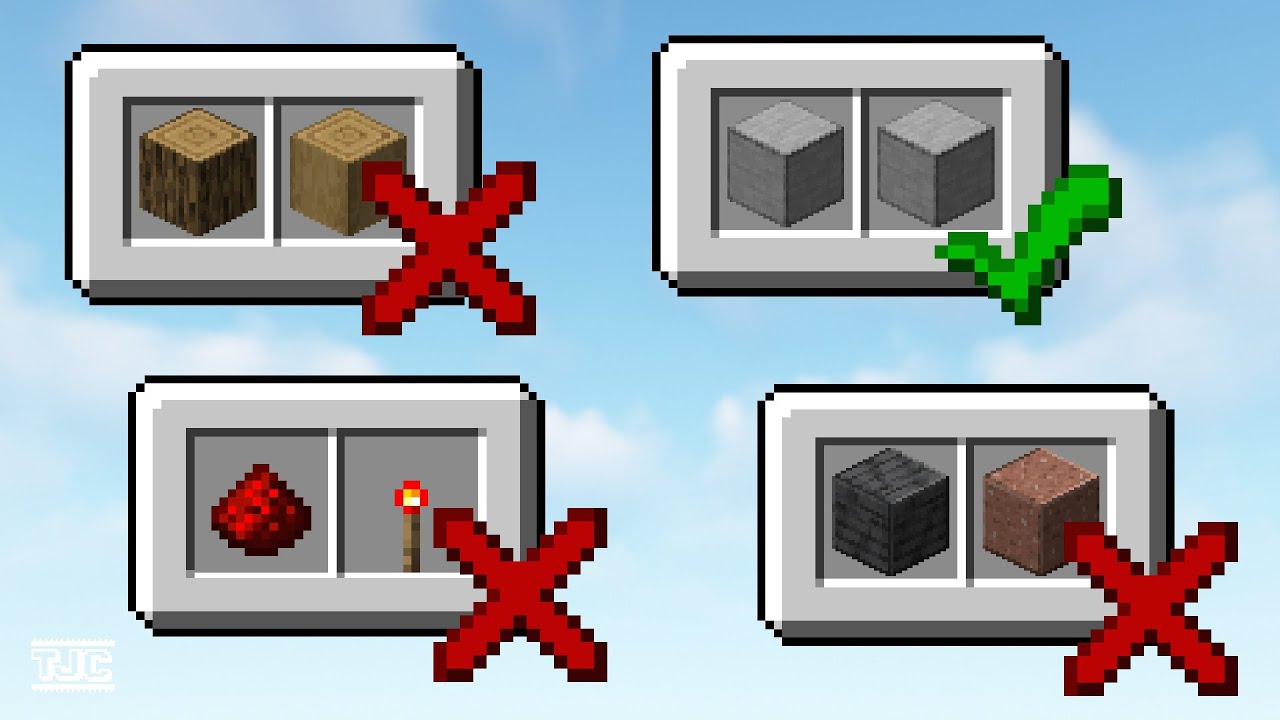 Gleicher Block = WIN | 2 Dumme, 1 Gedanke in Minecraft