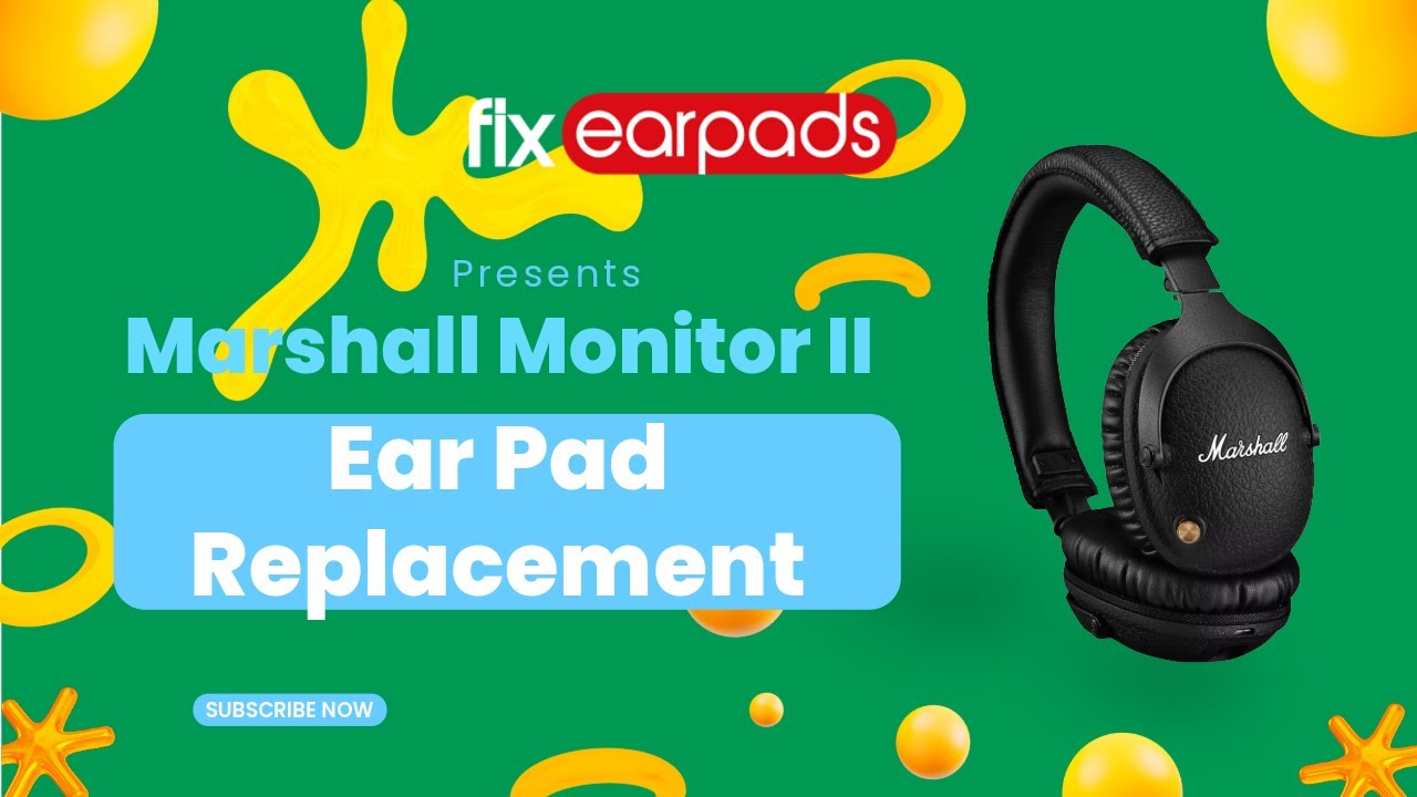 How To Replace Marshall Monitor II Ear Pads | DIY Repair TUTORIAL