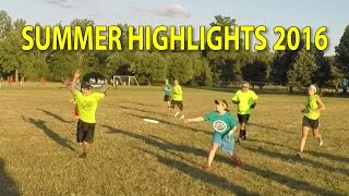 Ultimate Frisbee Highlights Summer 2016 - Emily Cohen