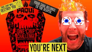 HOTTEST CHIP EVER!!!!!!!!!! (Paqui One Chip Challenge)
This week, I put my body to the ultimate test to see if I can survive the reapers wrath in Paquis One Chip Challenge! WARNING: This video may be too hot for the Internet.
Think you have what it takes? Try the challenge for yourself! https://amzn.to/3Dobbek
NEW VIDEOS EVERY OTHER FRIDAY!
SUBSCRIBE AND HIT THAT BELL ICON TO BE NOTIFIED OF FUTURE UPLOADS :)
#TheTitaniumJaw #FoodChallenges
Twitter: https://twitter.com/TheTitaniumJaw
Second Channel: https://www.youtube.com/channel/UCxUFNOHE_bWKciMIwpcdpkA/featured
Playlists
Restaurant Challenges: https://www.youtube.com/playlist?list=PLwZBxw6O3i3Ic9bf1q_WIk8AJ-ktTPmbv
Personal Challenges: https://www.youtube.com/playlist?list=PLwZBxw6O3i3IpNEoDAN_cDKHvStoPYx8P HOTTEST CHIP EVER!!!!!!!!!! (Paqui One Chip Challenge)