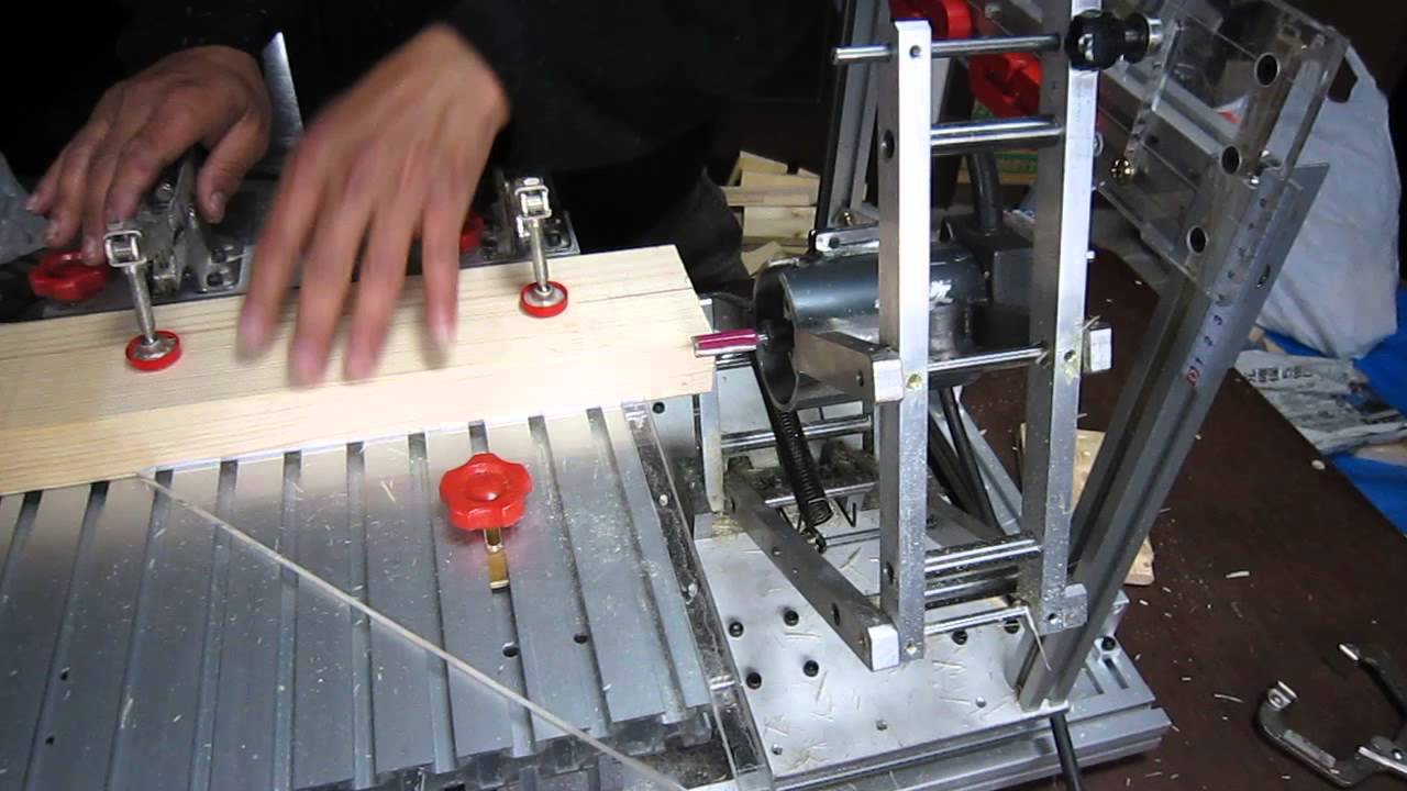 making double mortise and tenon on hybrid pantorouter YouTube