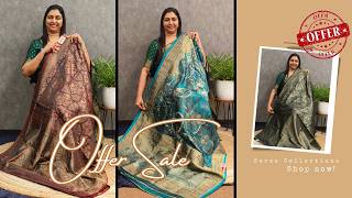 Part 2 collection: soft silk sarees on offer, limited stock available  || 𝐆𝐋𝐈𝐓𝐙𝐈𝐍𝐃𝐈𝐀 FASHIONS 🛍 screenshot 3