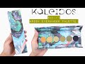 Kaleidos Makeup SCI FI GREEN Eyeshadow Palette Review + Swatches