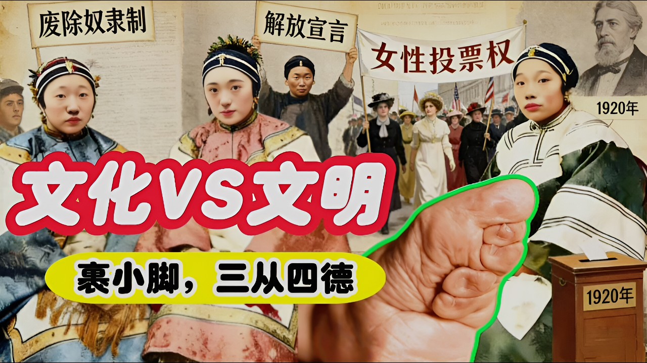 到底什么是文化？什么是文明？文化告诉你屎有100种吃法，文明告诉你屎不能吃#黑白观#社会观察#文化#文明#野蛮#