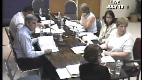 Foxborough School Committee Meeting - Policy Review 7/13/07