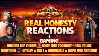 Cop Chases & Body Cam Reactions 🚨 New Music Reactions w/ Omilly, Big T & Undawolf