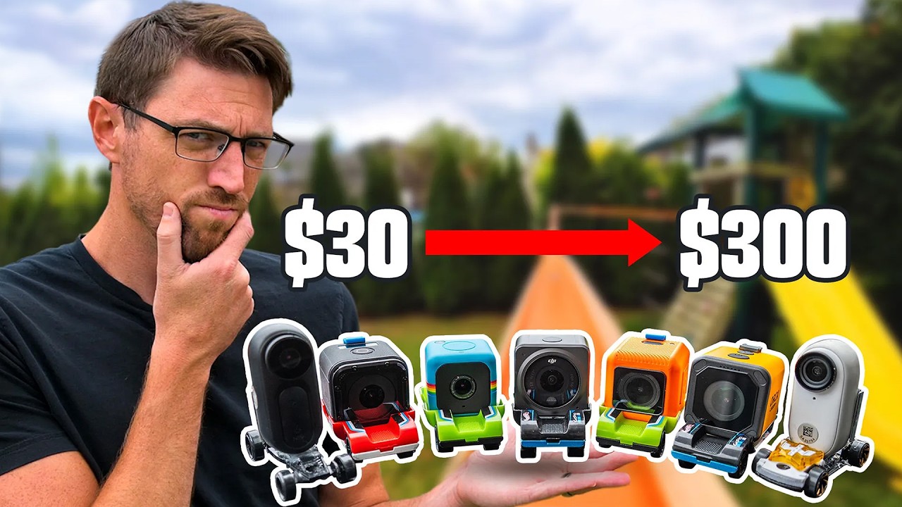 I Tested 7 Action Cameras for Hot Wheels POV Videos From $30 to $300