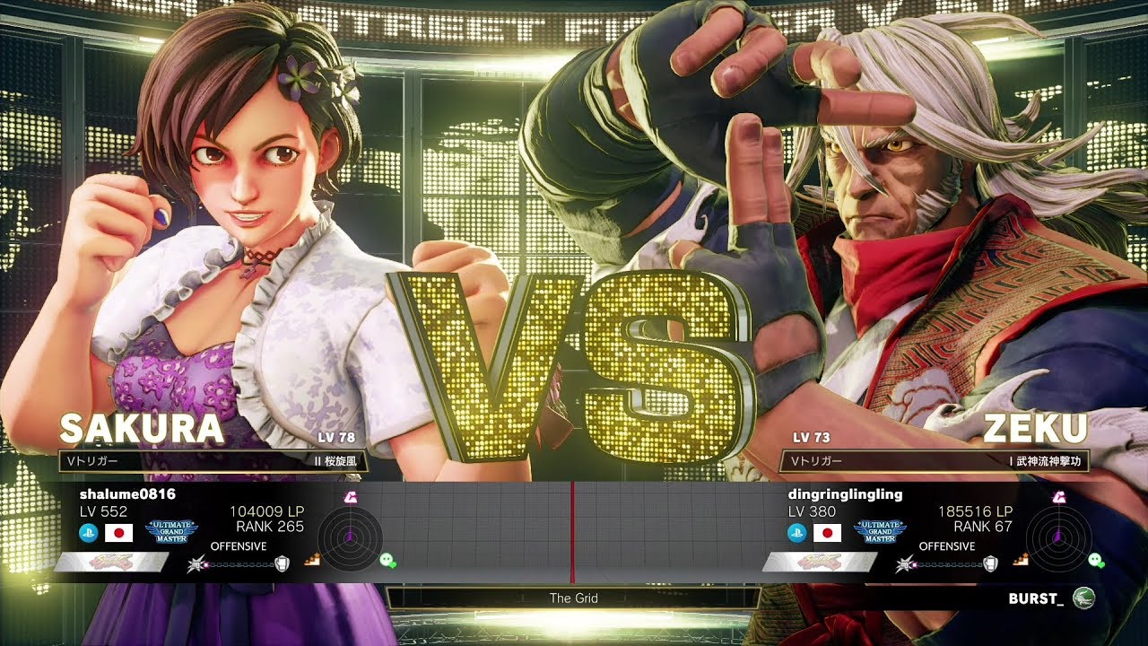 Uryo (Sakura) vs Rinta (Zeku)：うりょ（さくら）vs りんた（是空）