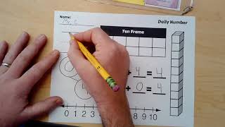 Math Reps: Daily Number in Kinder