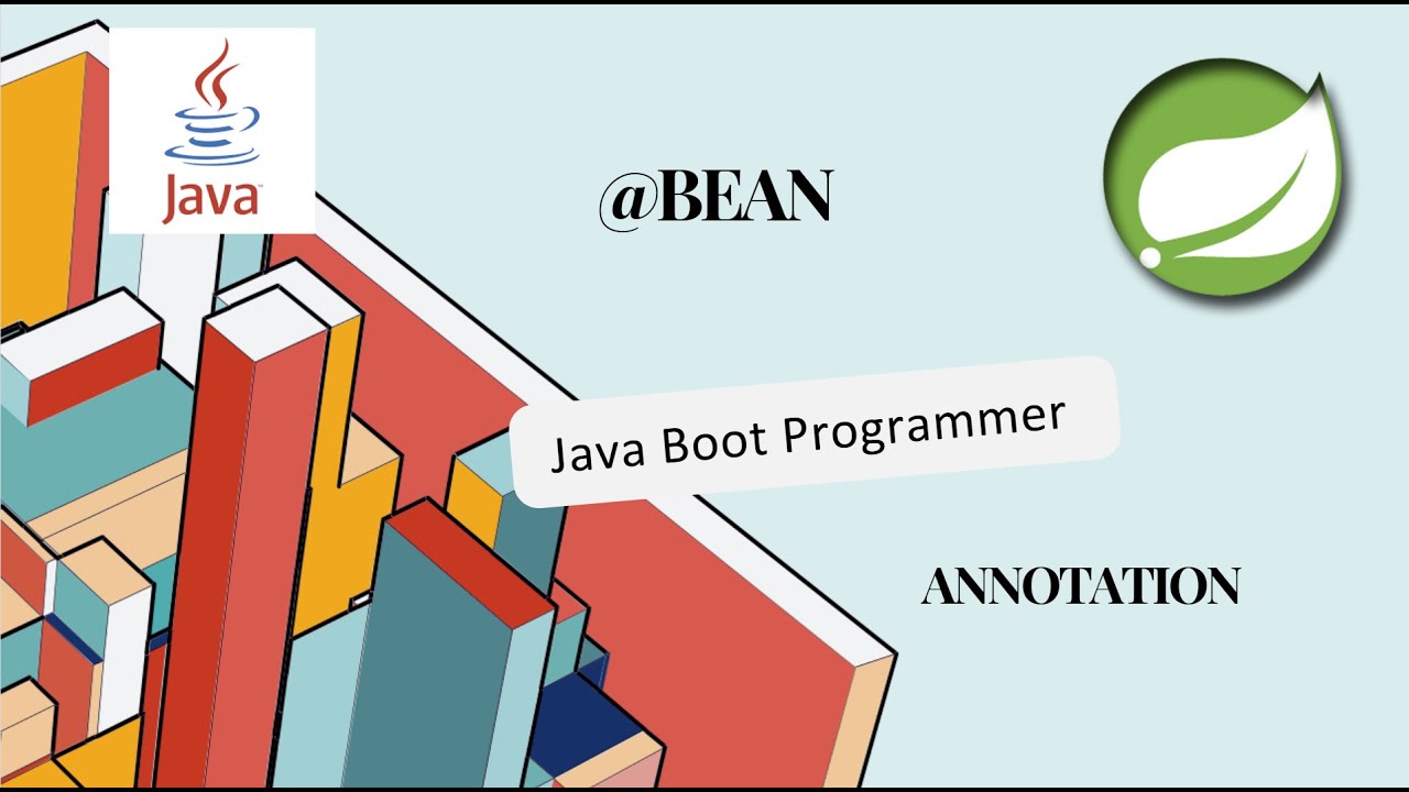 @Bean Annotation in Spring boot - YouTube
