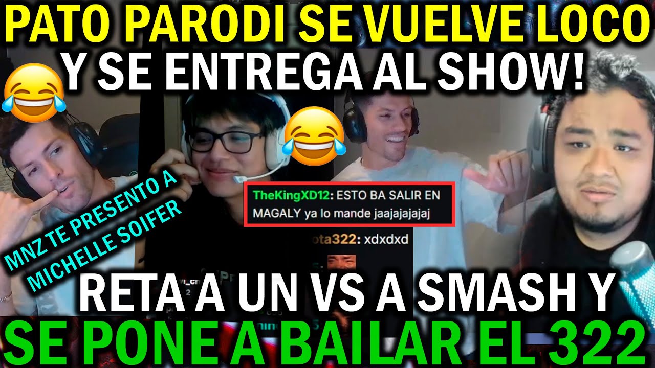 😲EL PATO PARODI SE VUELVE LOCO SE ENTREGA AL SHOW🤣SE PONE A BAILAR EL ...
