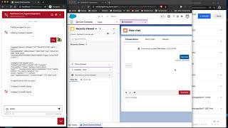 Rocket Chat LiveChat - Salesforce LiveAgent User Typing Indicator Demo screenshot 5
