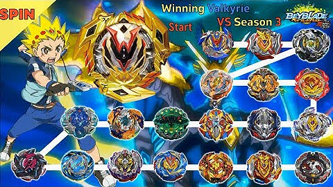 베이블레이드 버스트 초제트 【위닝 발키리 VS 올시즌3】 마라톤 【Winning Valkyrie VS ALL Season 3】 Beyblade Burst Cho-Z marathon